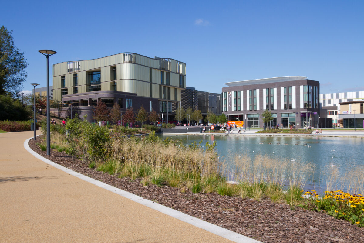 New Telford town centre development.